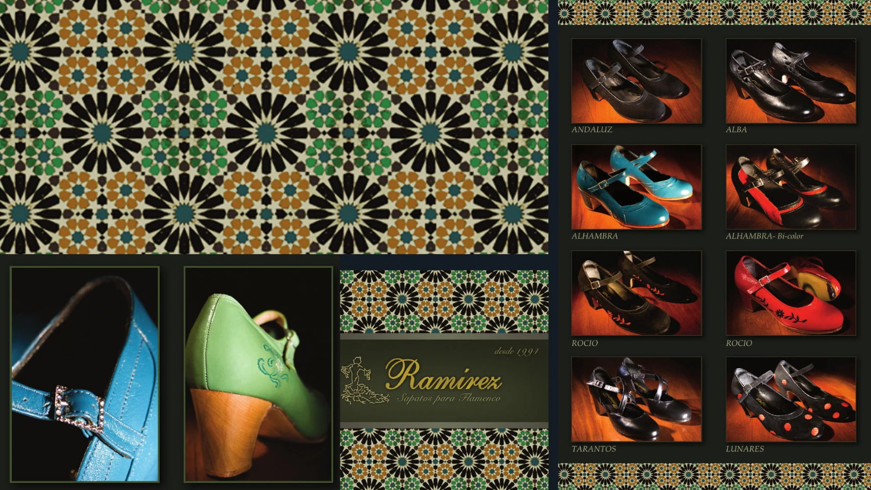 Identidade visual e catálogo Ramirez Sapatos para Flamenco - design da Sardinha17.