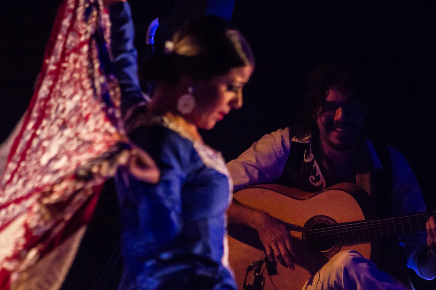 fotografia flamenco toro negro palco 006