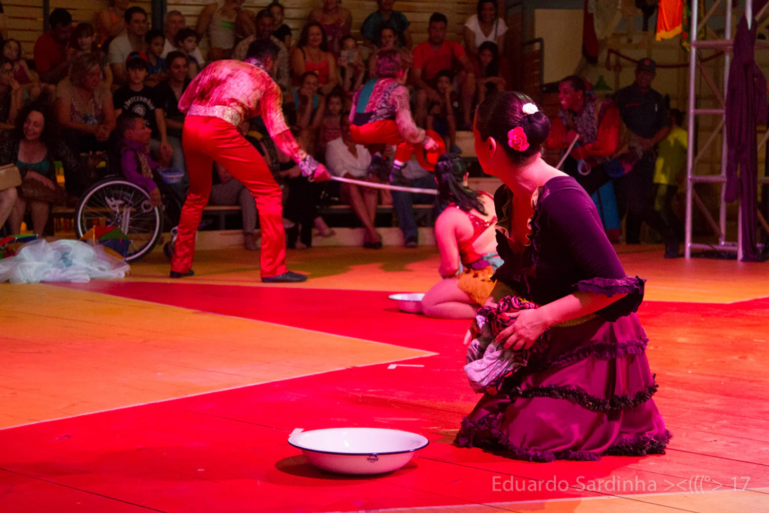 fotografia palco vida de circo espetaculo circense 102